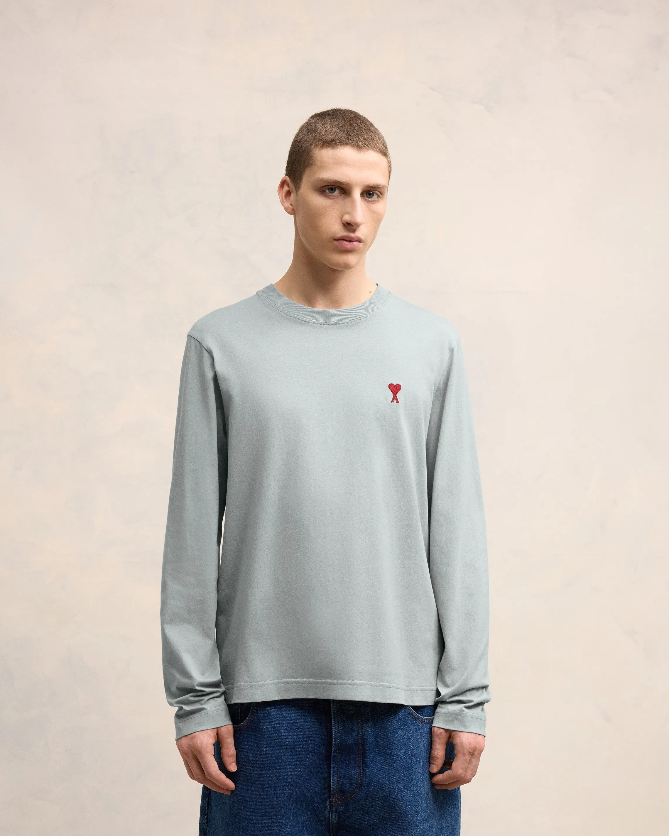 T-shirt Manches Longues Ami de Coeur Rouge sold by Ami product image thumbnail 3