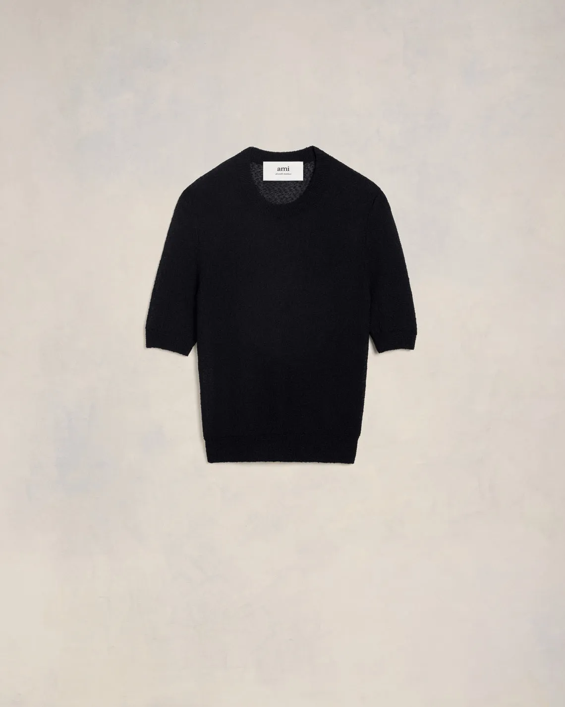 T-shirt Col Rond Crop Bouclé sold by Ami product image thumbnail 2