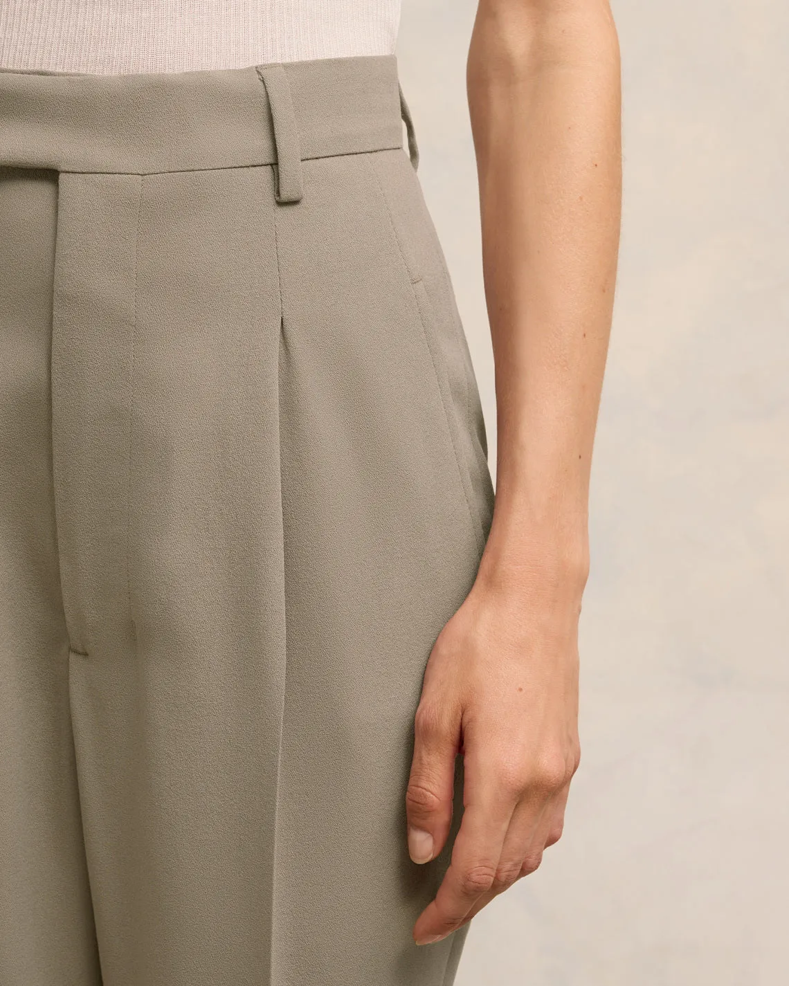 Pantalon Cigarette Taille Haute sold by Ami product image thumbnail 5