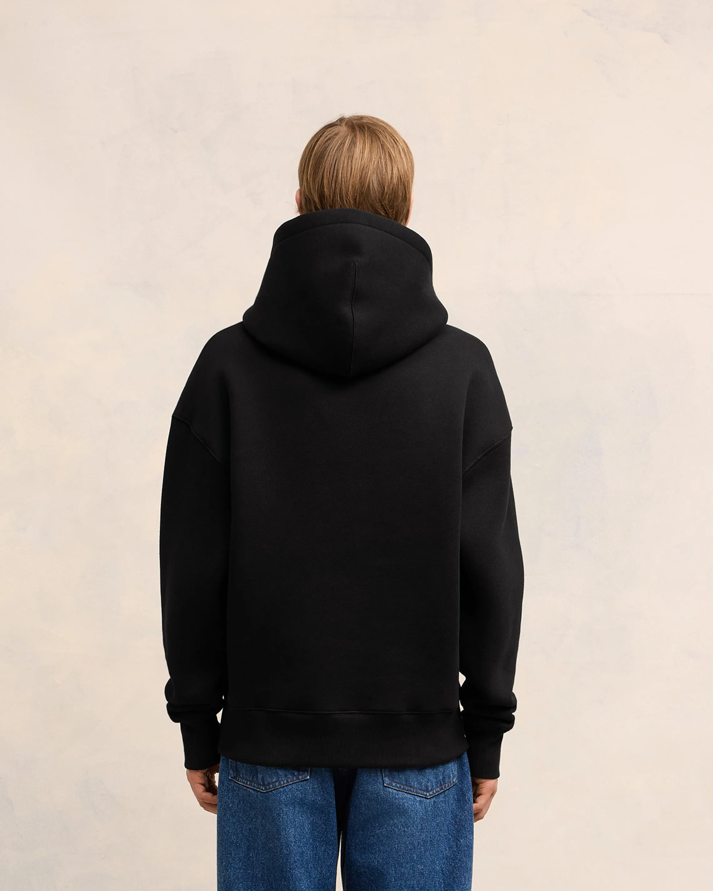 Hoodie Noir Ami de Coeur En Coton sold by Ami product image thumbnail 5