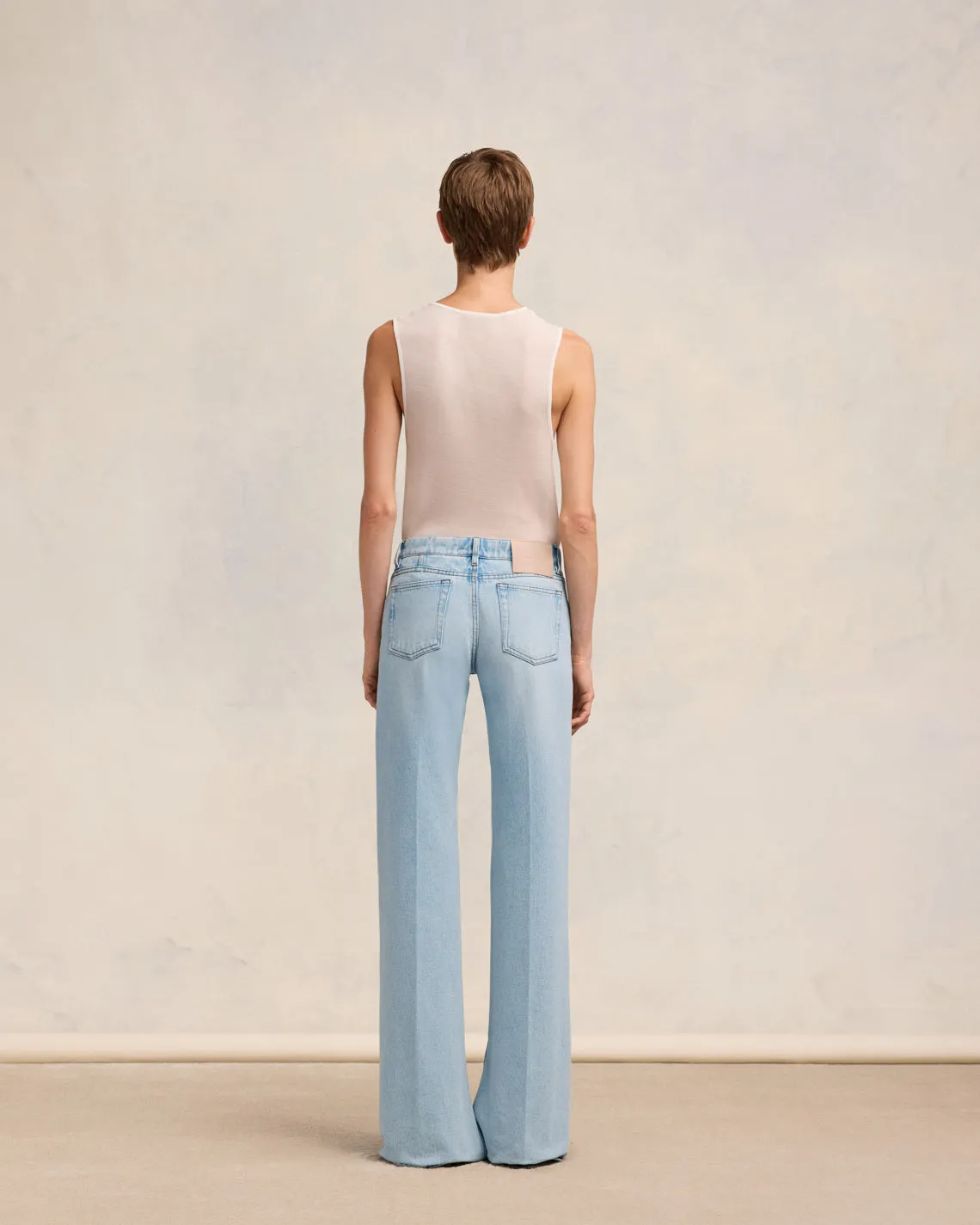 Jean Flare Fit Avec Fentes sold by Ami product image thumbnail 4