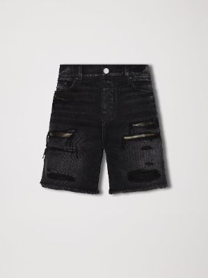 CAMO PATCH SHORT - AGED BLACK made by AMIRI