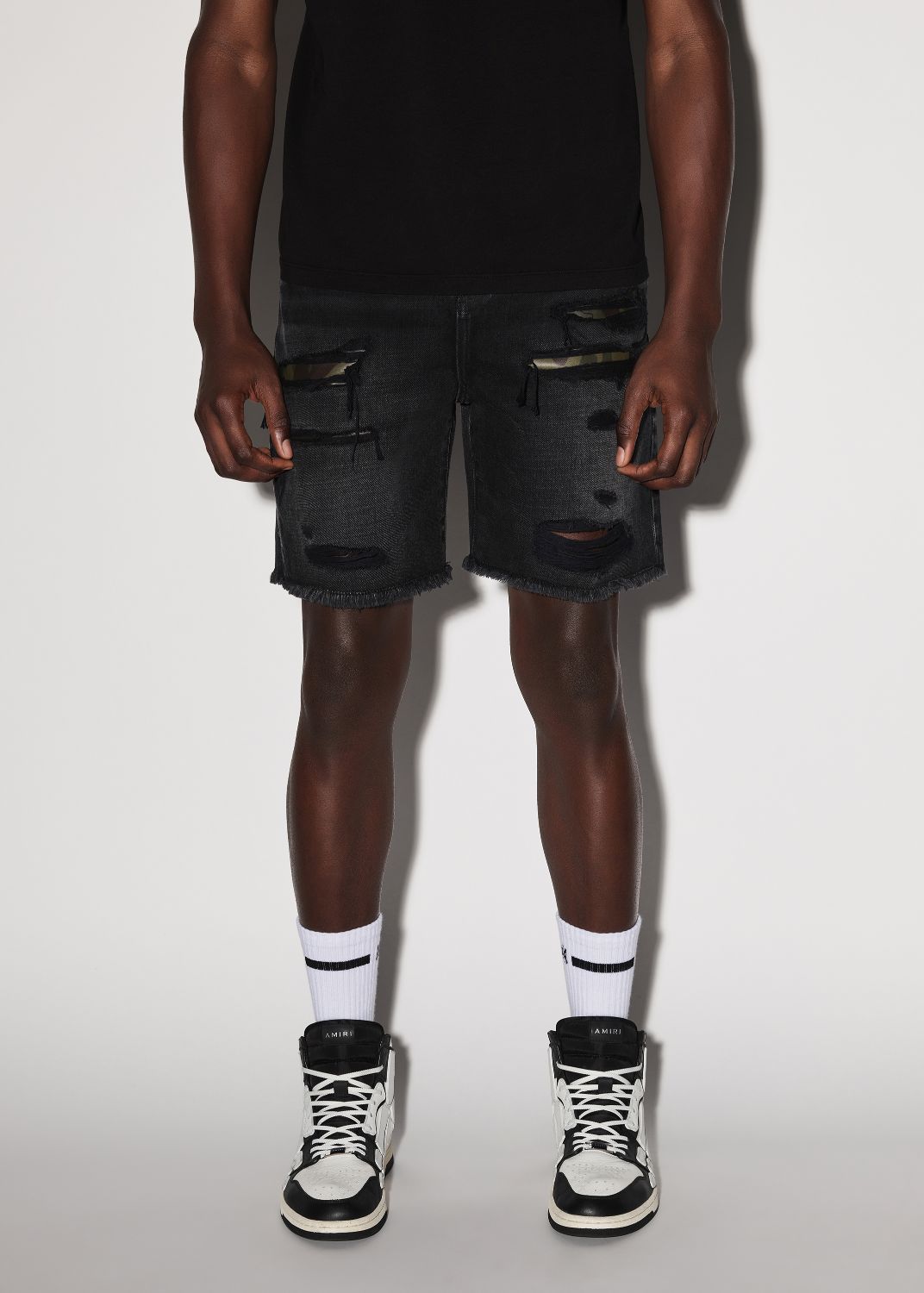 CAMO PATCH SHORT - AGED BLACK sold by AMIRI product image thumbnail 2