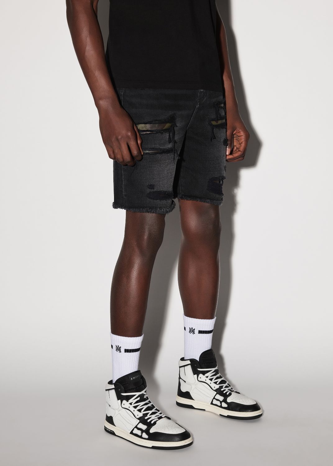 CAMO PATCH SHORT - AGED BLACK sold by AMIRI product image thumbnail 3