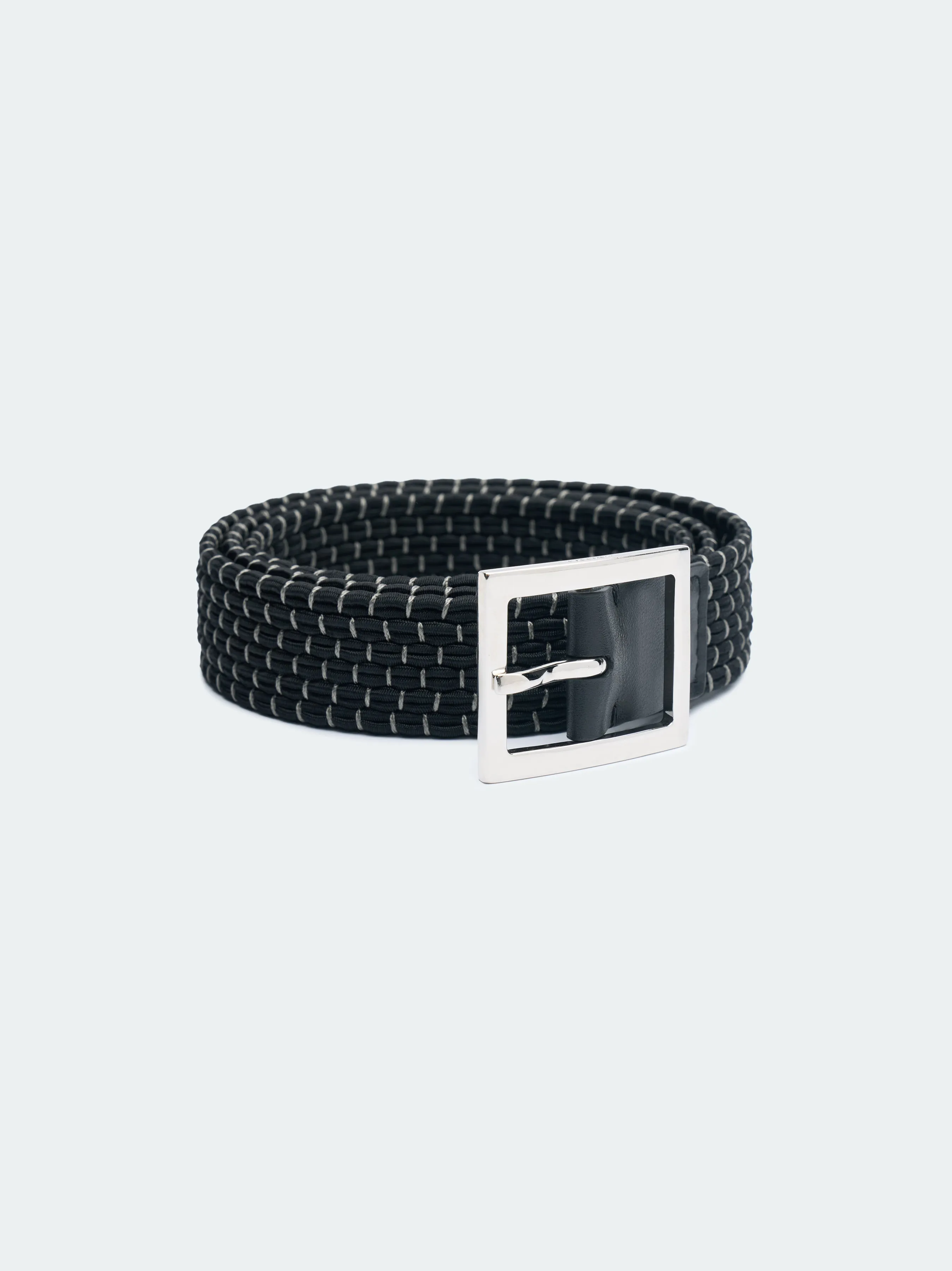 BRAIDED SKATER BELT - Black sold by AMIRI product image thumbnail 2