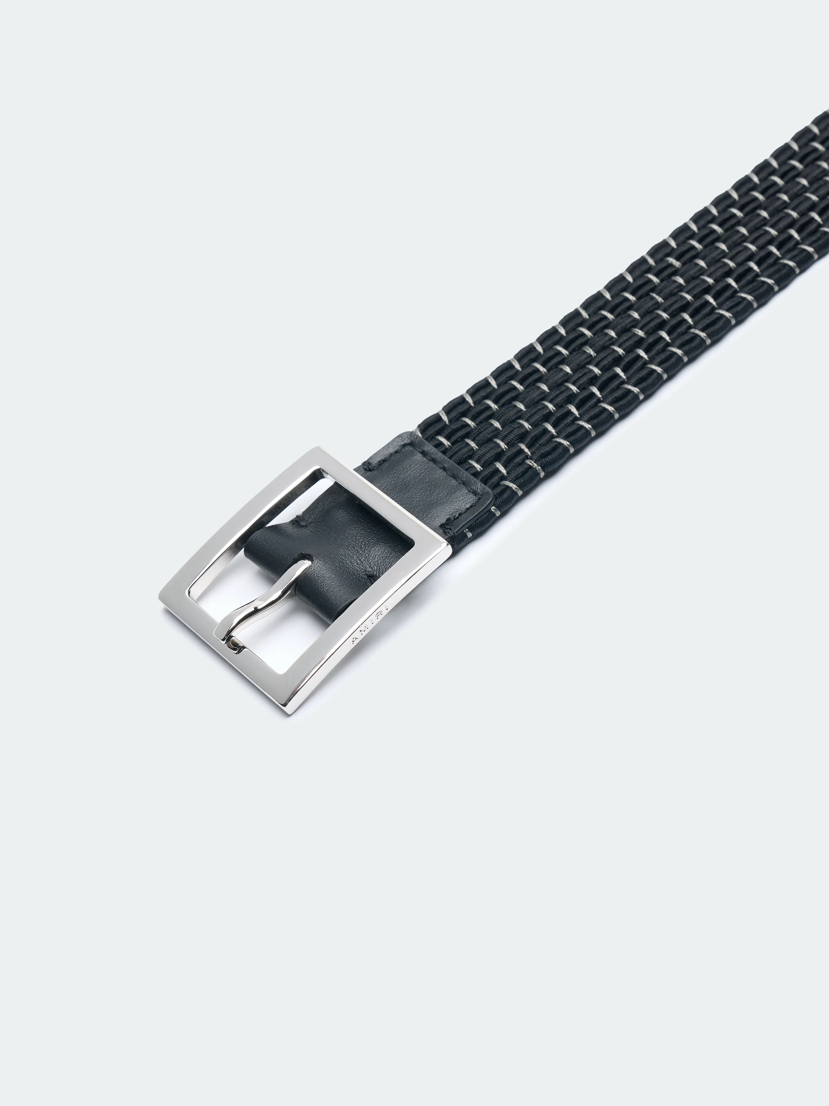 BRAIDED SKATER BELT - Black sold by AMIRI product image thumbnail 3