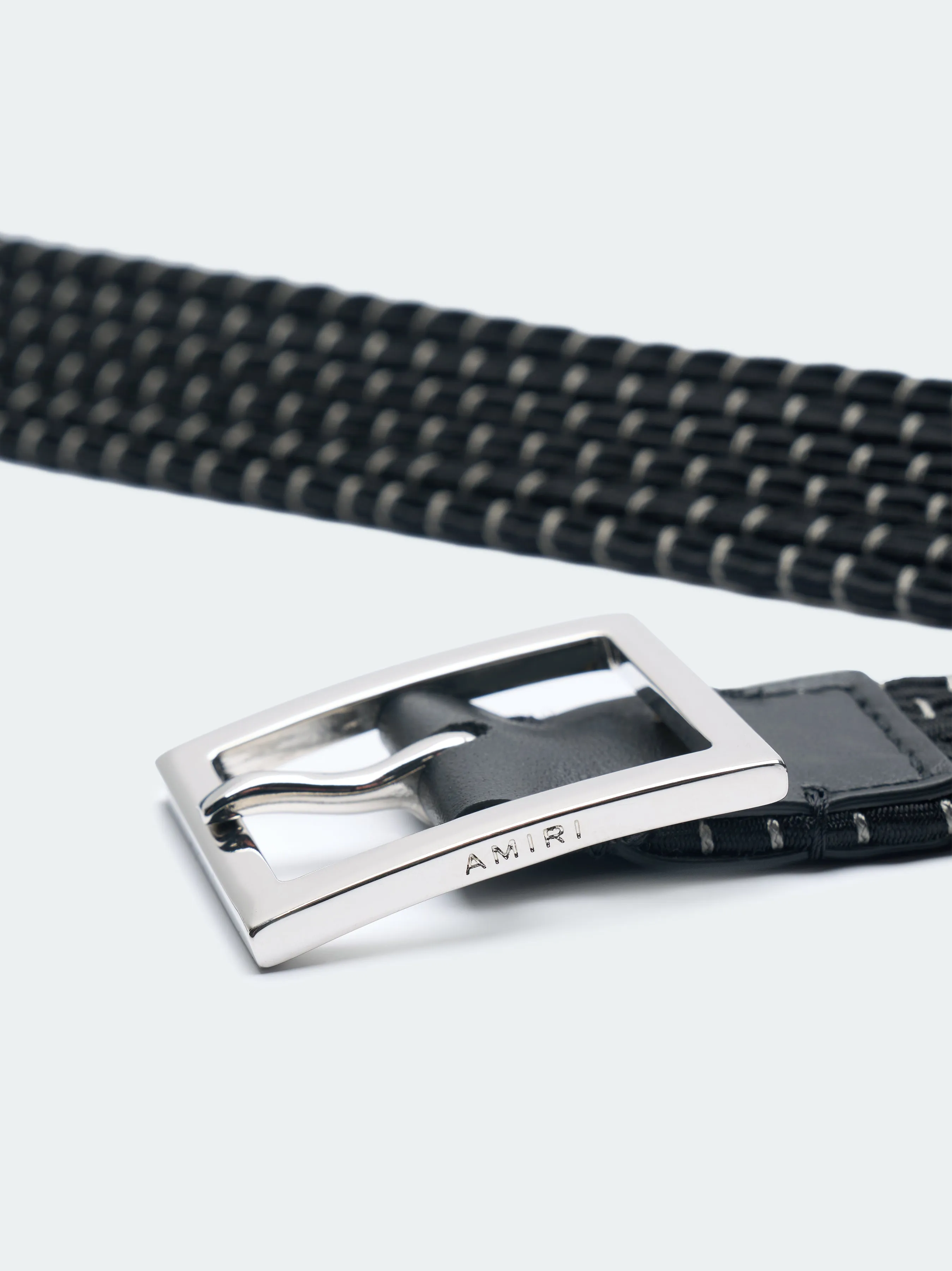 BRAIDED SKATER BELT - Black sold by AMIRI product image thumbnail 4