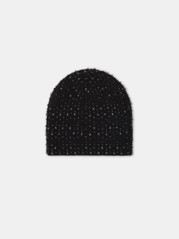 CRYSTAL BEANIE - Black made by AMIRI