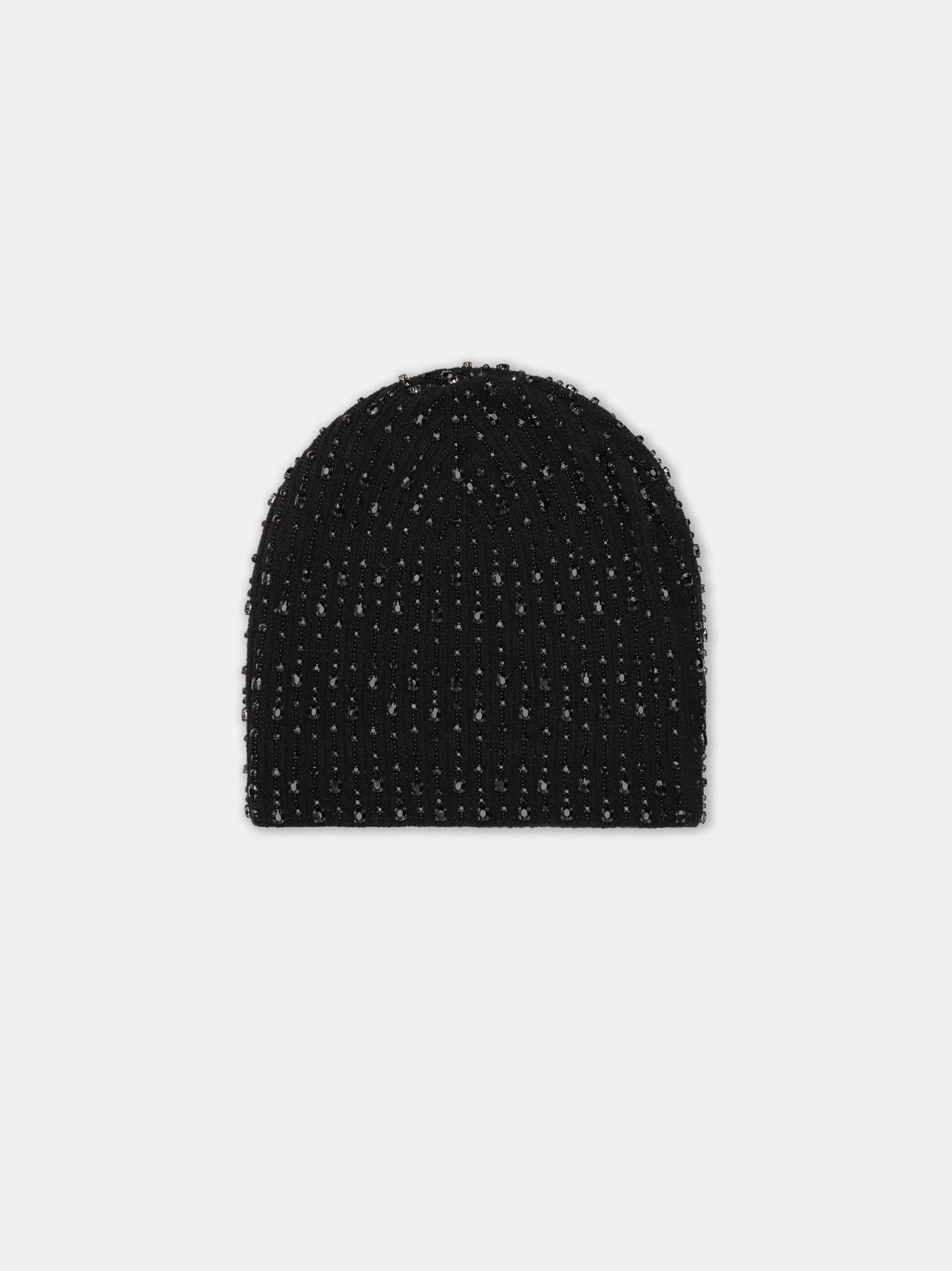CRYSTAL BEANIE - Black sold by AMIRI