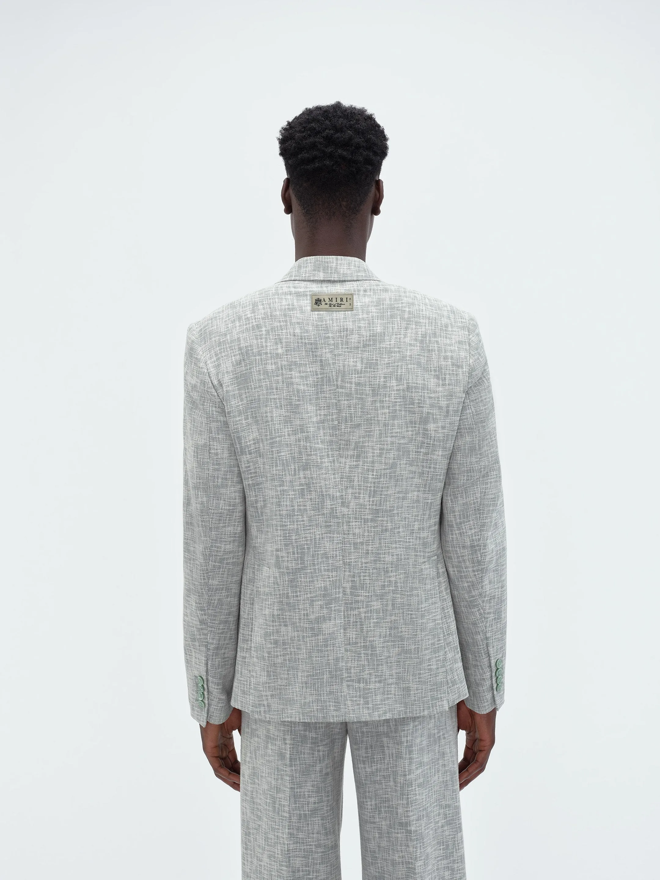 CROSSHATCH DOUBLE-BREASTED BLAZER - Seacrest sold by AMIRI product image thumbnail 5