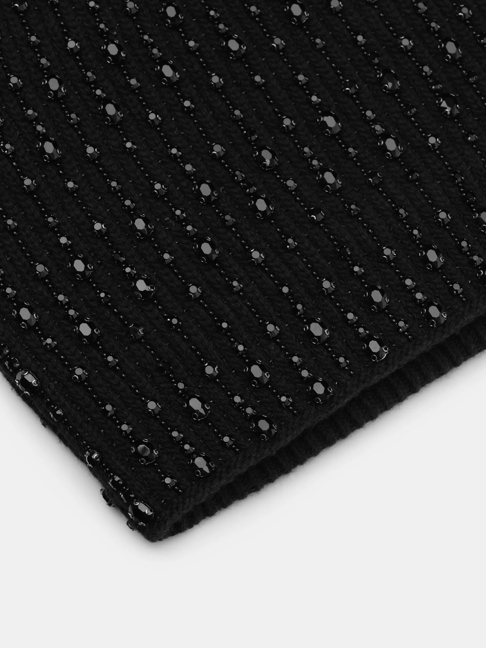CRYSTAL BEANIE - Black sold by AMIRI product image thumbnail 2