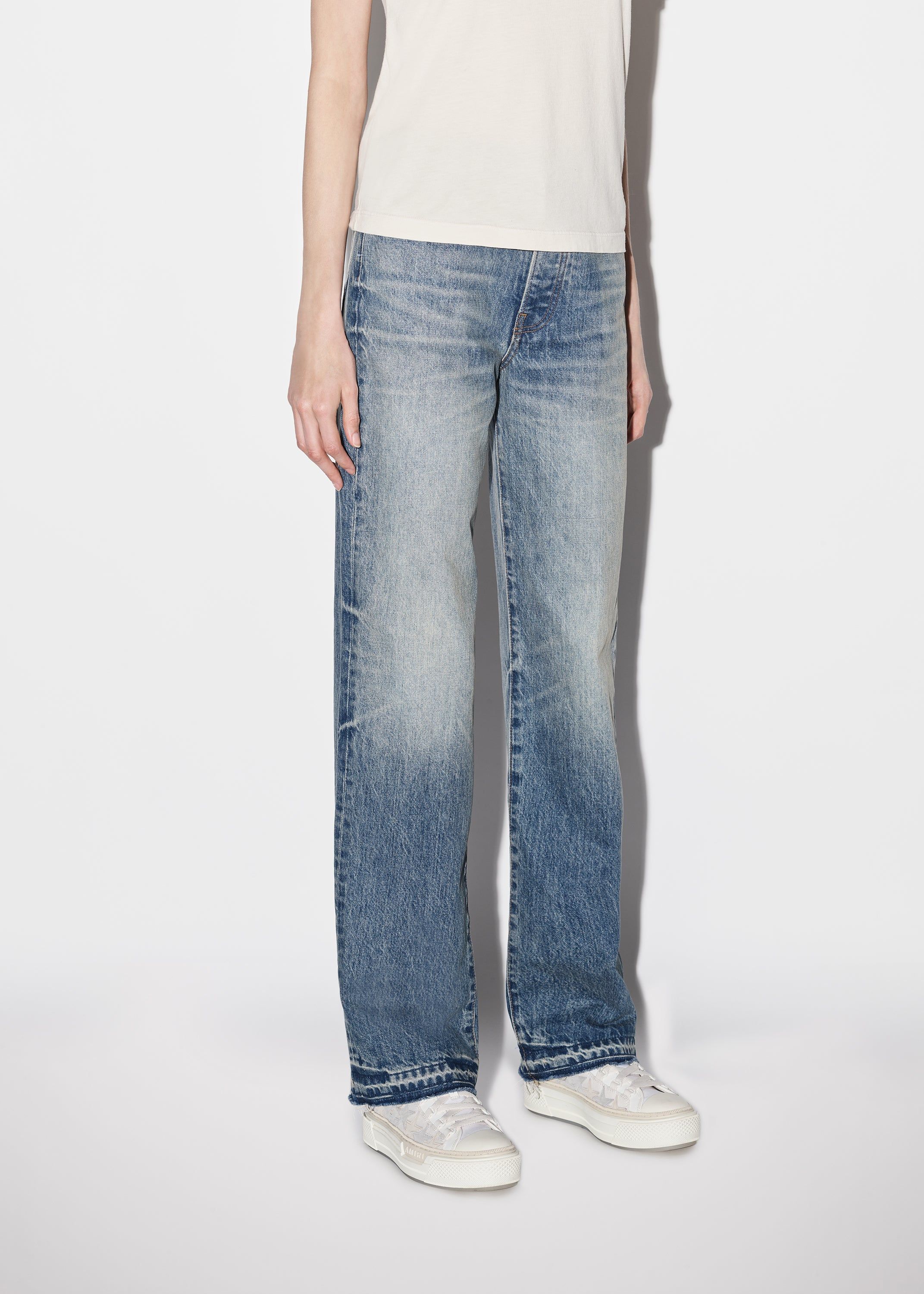 WOMEN - WIDE STRAIGHT - CLAY INDIGO sold by AMIRI product image thumbnail 4