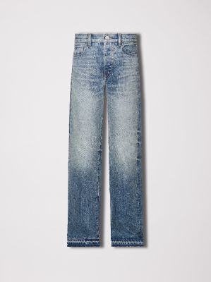 WOMEN - WIDE STRAIGHT - CLAY INDIGO sold by AMIRI