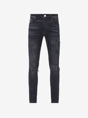 MX1 PLAYBOY JEAN - AGED BLACK made by AMIRI