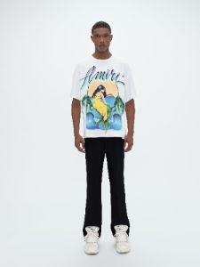 OVERSIZED AMIRI MERMAID TEE - WHITE sold by AMIRI