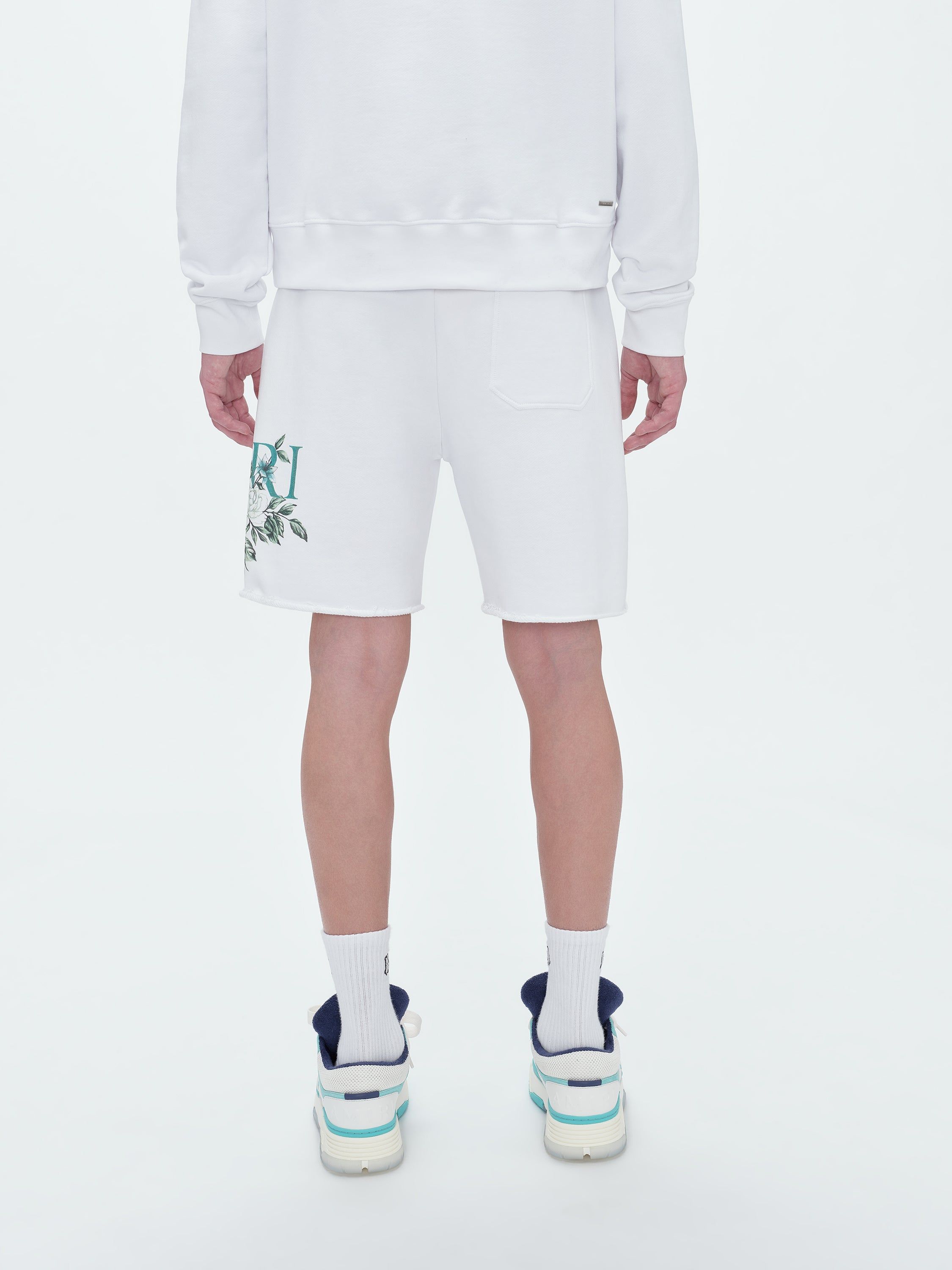 FLORAL AMIRI LOGO SHORT - WHITE sold by AMIRI product image thumbnail 5