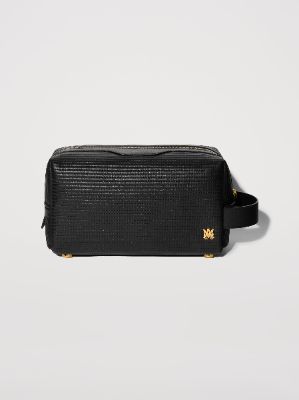 NAPPA MX1 PADDED DOPP KIT CASE - BLACK sold by AMIRI