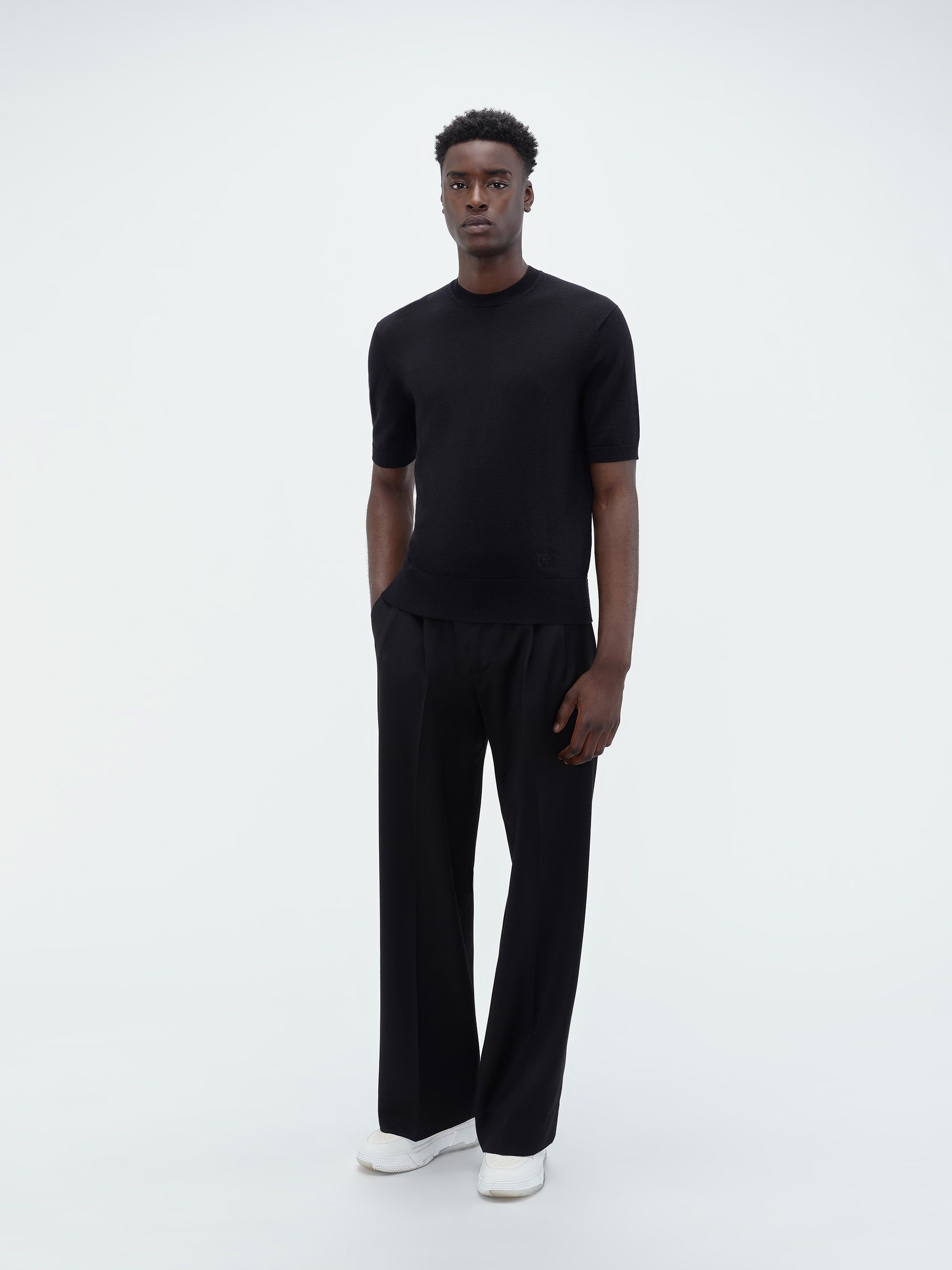 SHORT SLEEVE CREW- BLACK sold by AMIRI product image thumbnail 2