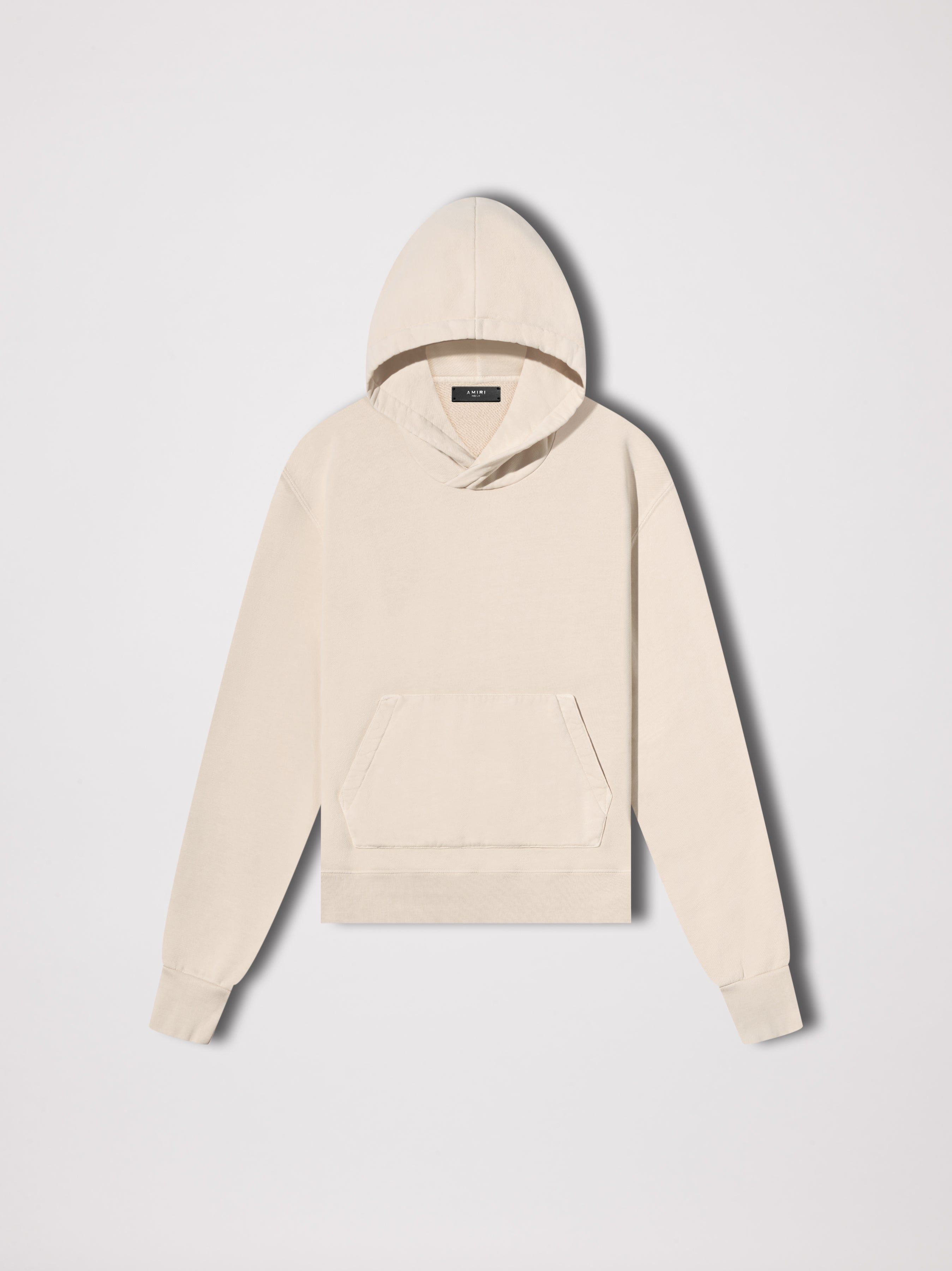 WOMEN - LEATHER HYBRID HOODIE - ALABASTER sold by AMIRI product image thumbnail 4