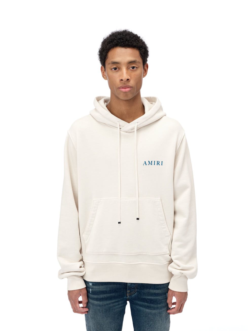 Large Logo Hoodie - Alabaster sold by AMIRI product image thumbnail 2