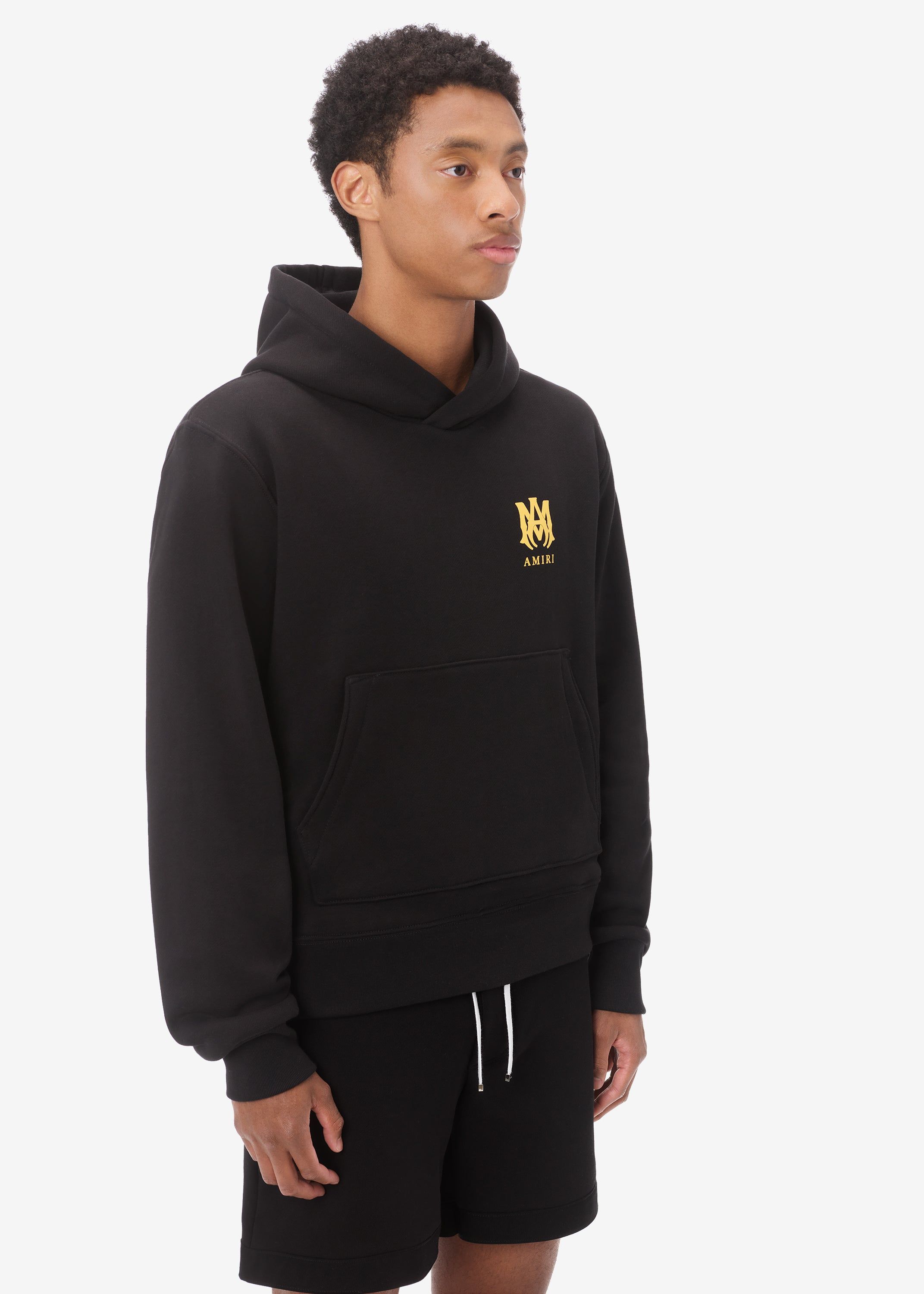 M.A. HOODIE - BLACK / GOLD sold by AMIRI product image thumbnail 3