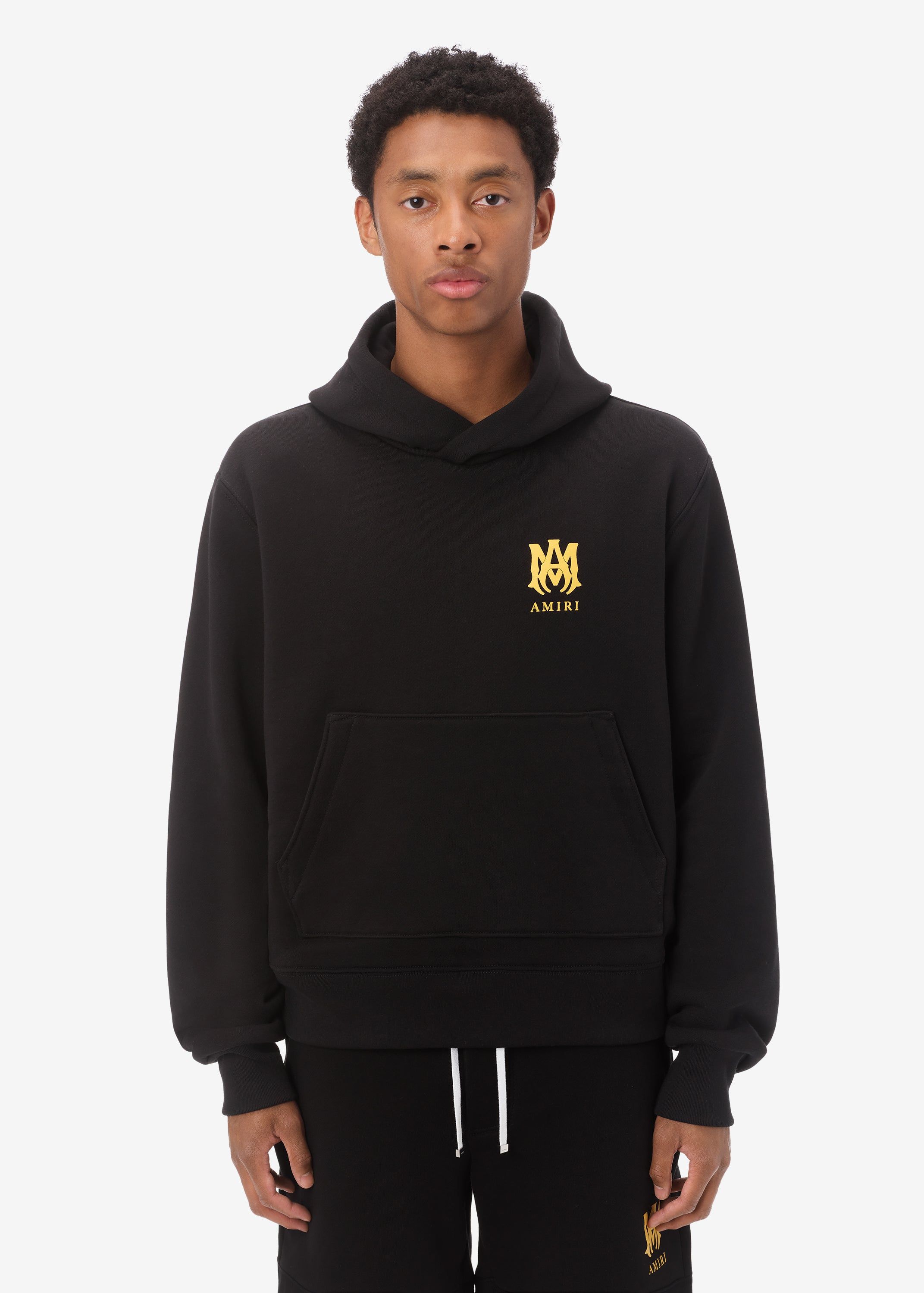 M.A. HOODIE - BLACK / GOLD sold by AMIRI product image thumbnail 2