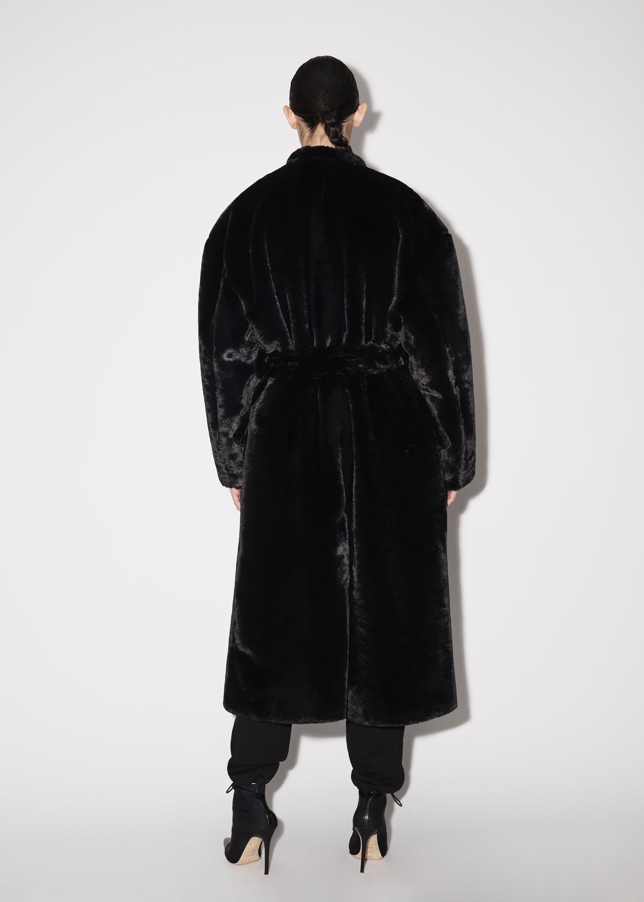 WOMEN - FUR COAT - BLACK sold by AMIRI product image thumbnail 5
