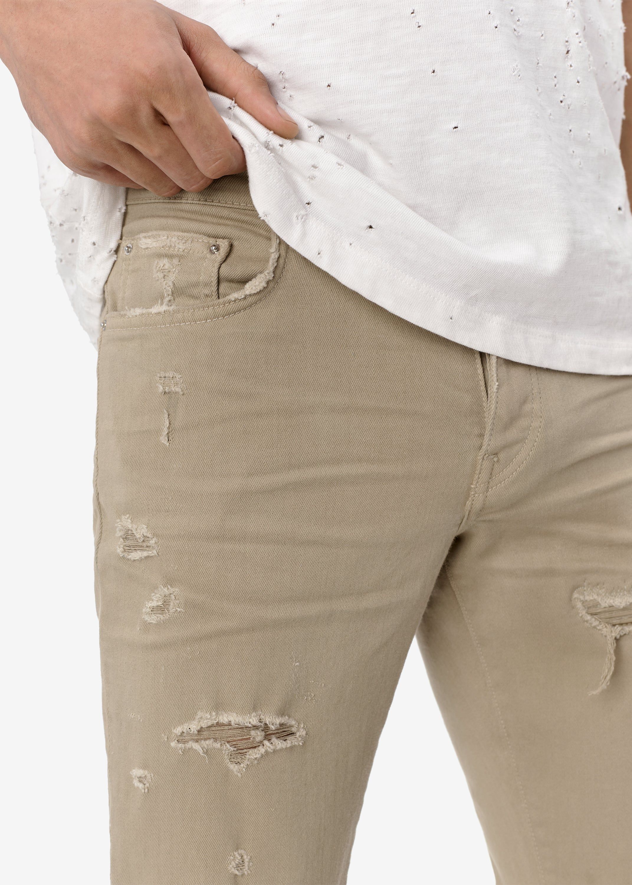 EXCLUSIVE MX1 KHAKI JEAN - KHAKI sold by AMIRI product image thumbnail 5