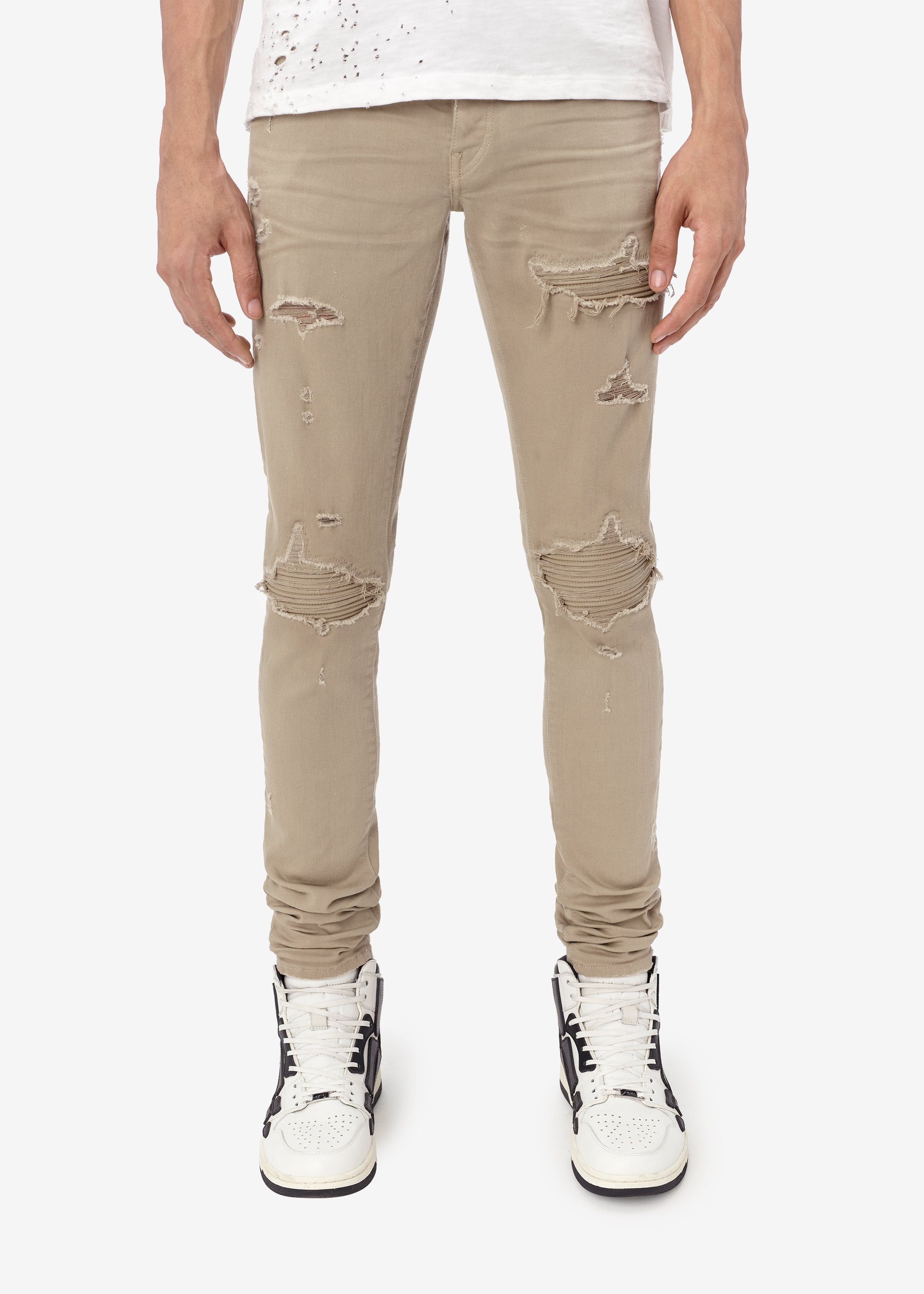 EXCLUSIVE MX1 KHAKI JEAN - KHAKI sold by AMIRI product image thumbnail 2