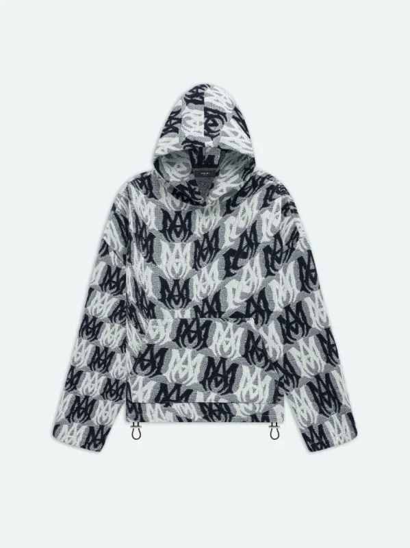 M.A. TAPESTRY HOODIE - GREEN MULTI made by AMIRI