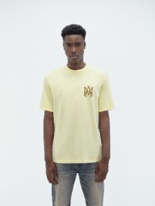 MA LOGO TEE - French Vanilla sold by AMIRI