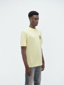 MA LOGO TEE - French Vanilla sold by AMIRI