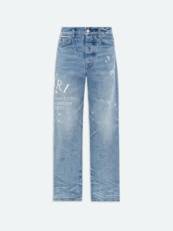 AMIRI ARTS DISTRICT BAGGY JEAN - PERFECT INDIGO sold by AMIRI
