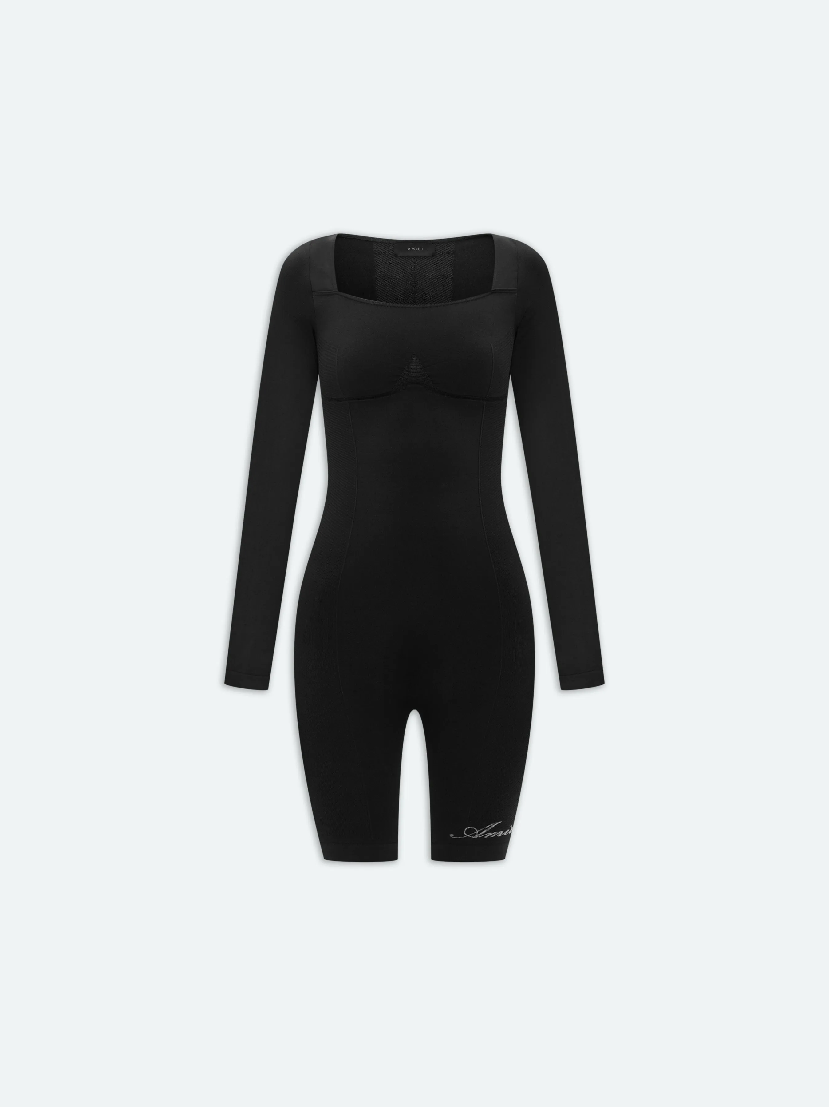 WOMEN - SEAMLESS BODYSUIT - Black sold by AMIRI