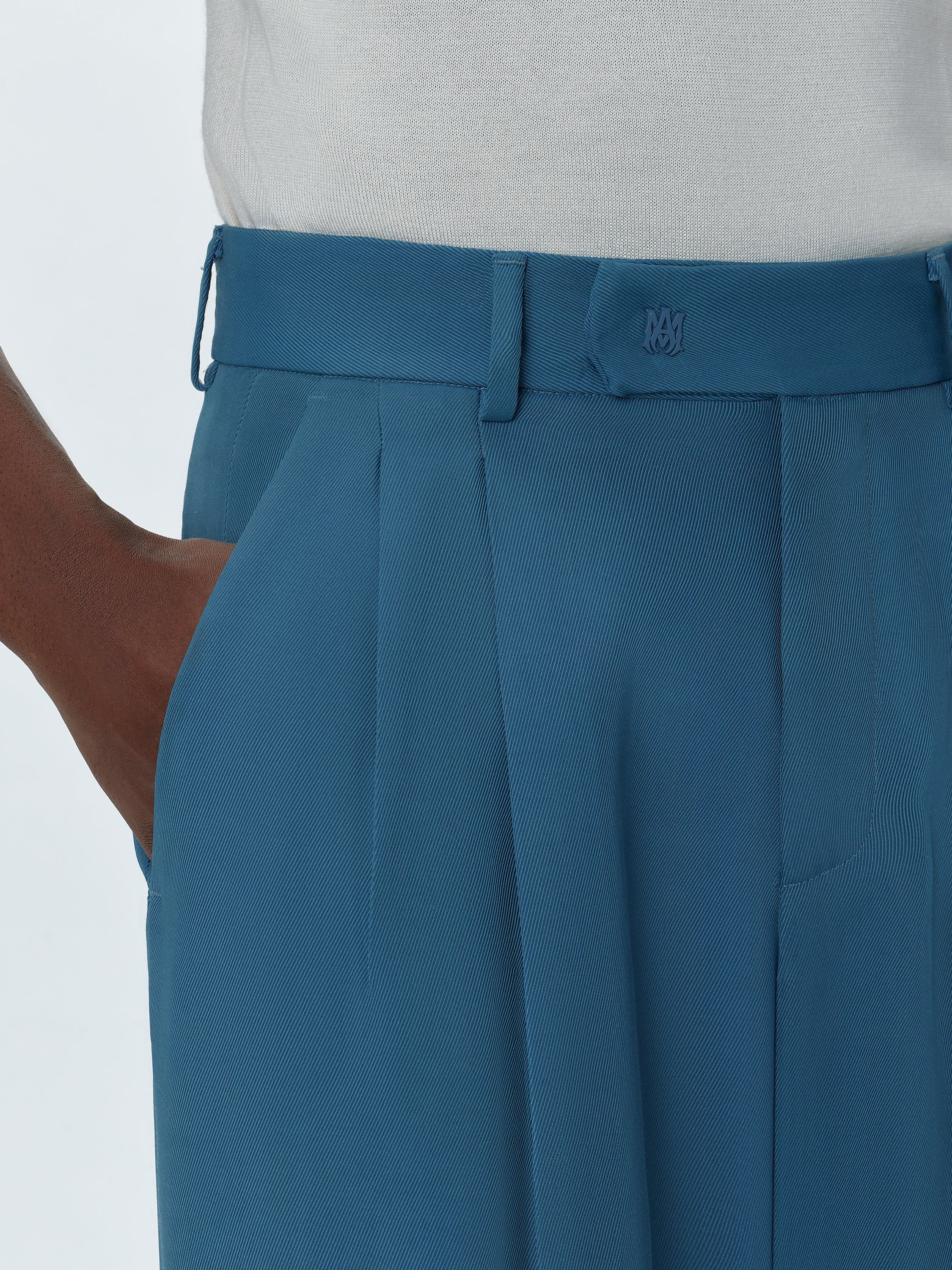 VISCOSE DOUBLE PLEATED TROUSERS - BLUEFIN sold by AMIRI product image thumbnail 5