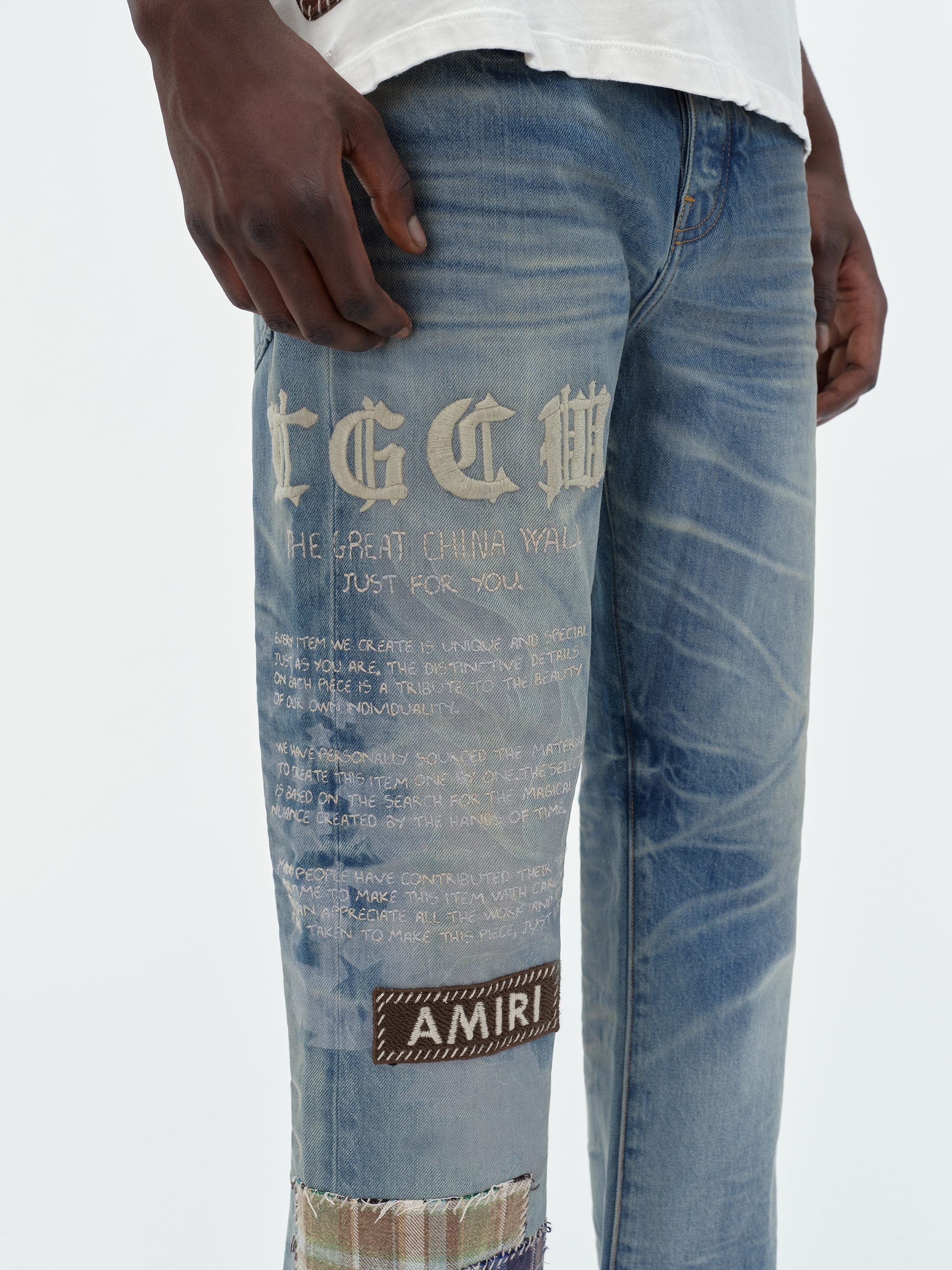 TGCW STRAIGHT JEAN - ANTIQUE INDIGO sold by AMIRI product image thumbnail 8