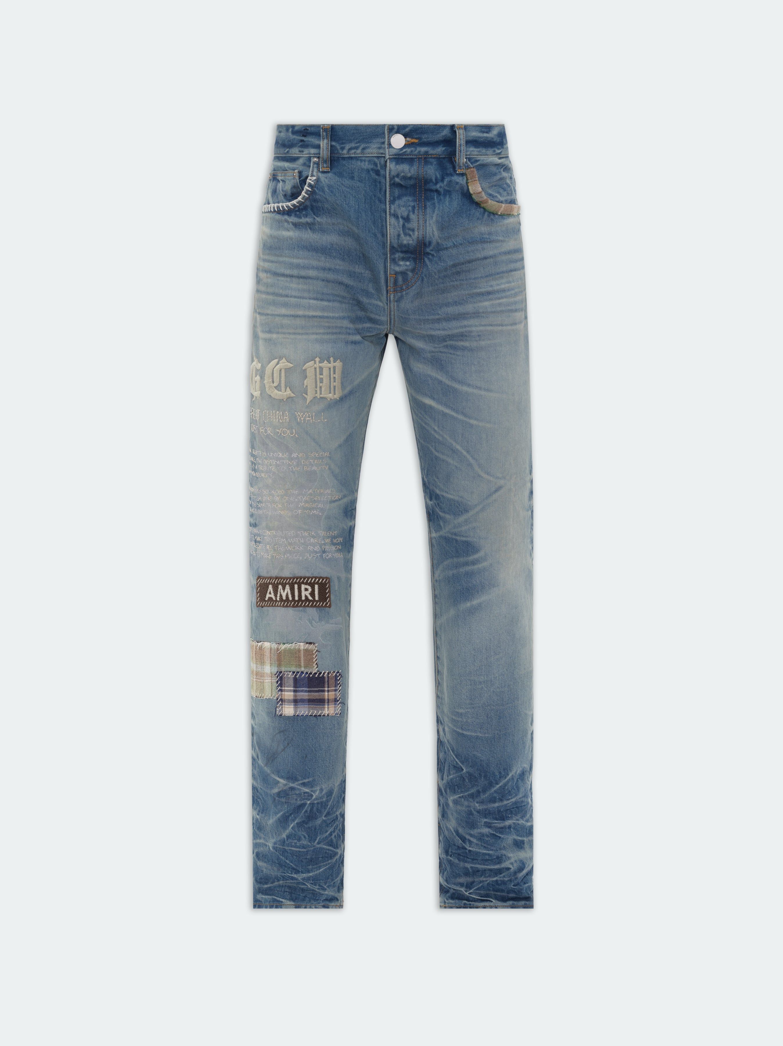 TGCW STRAIGHT JEAN - ANTIQUE INDIGO sold by AMIRI