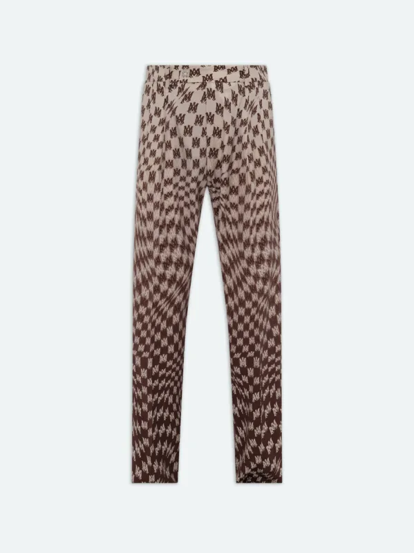 M.A. "WARP" DOUBLE PLEAT TROUSER - POTTING SOIL made by AMIRI