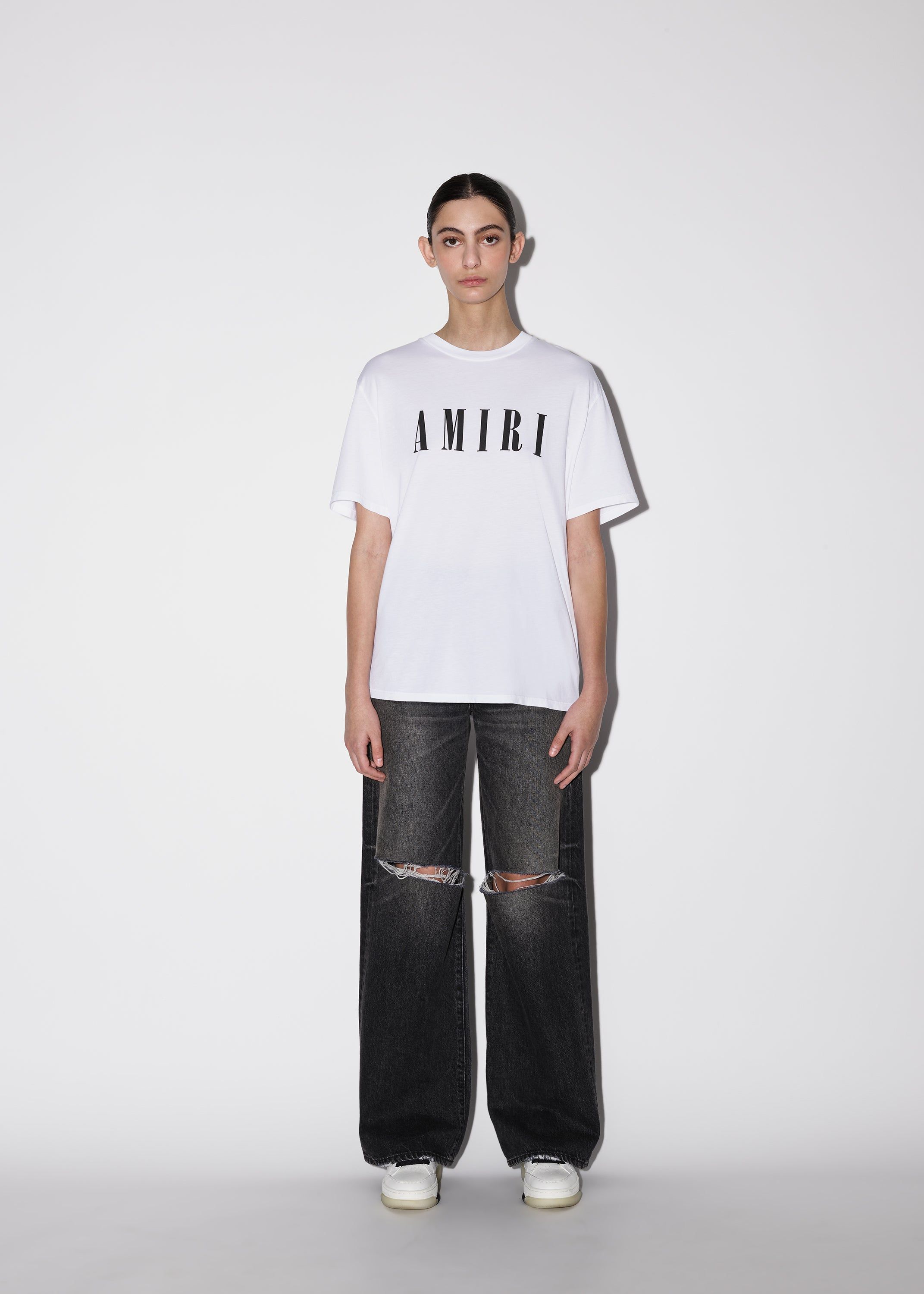 WOMEN - AMIRI CORE LOGO TEE - White sold by AMIRI product image thumbnail 2