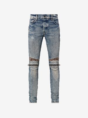 MX2 BROWN BANDANA JEAN - CLAY INDIGO made by AMIRI