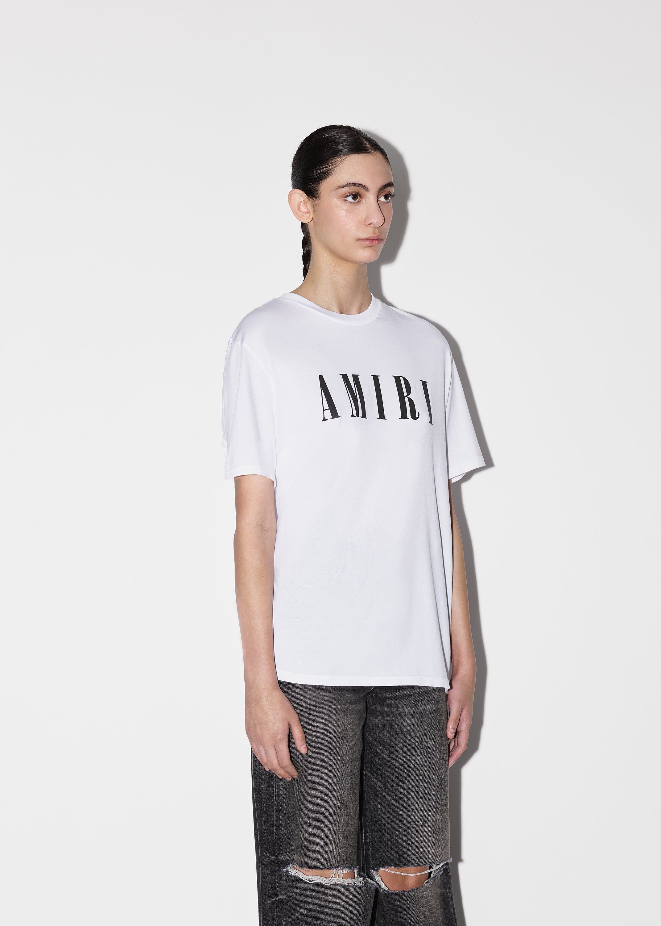 WOMEN - AMIRI CORE LOGO TEE - White sold by AMIRI product image thumbnail 4