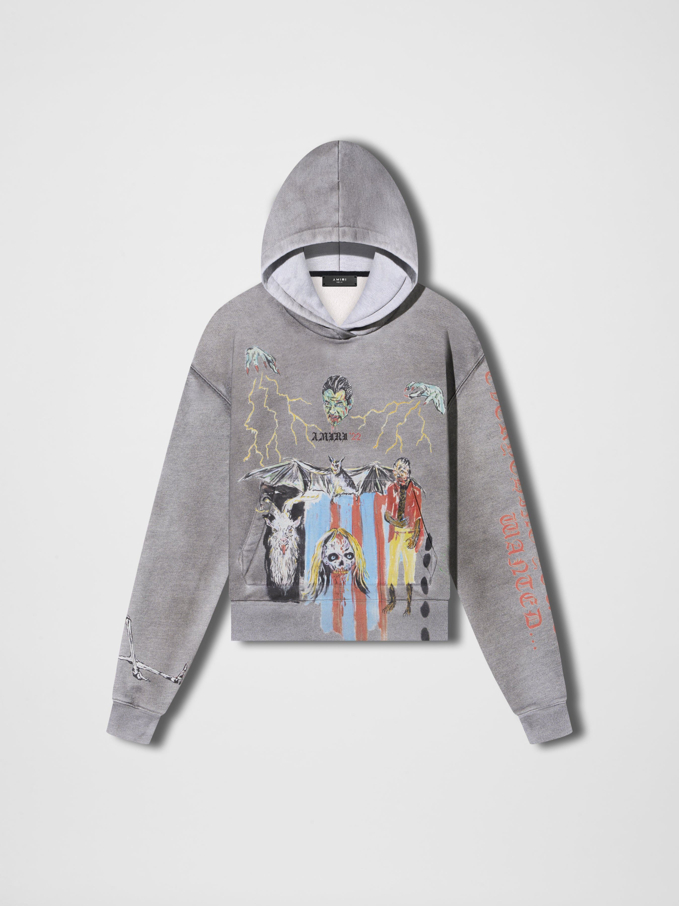 WOMEN - BLOOD 38' HOODIE sold by AMIRI