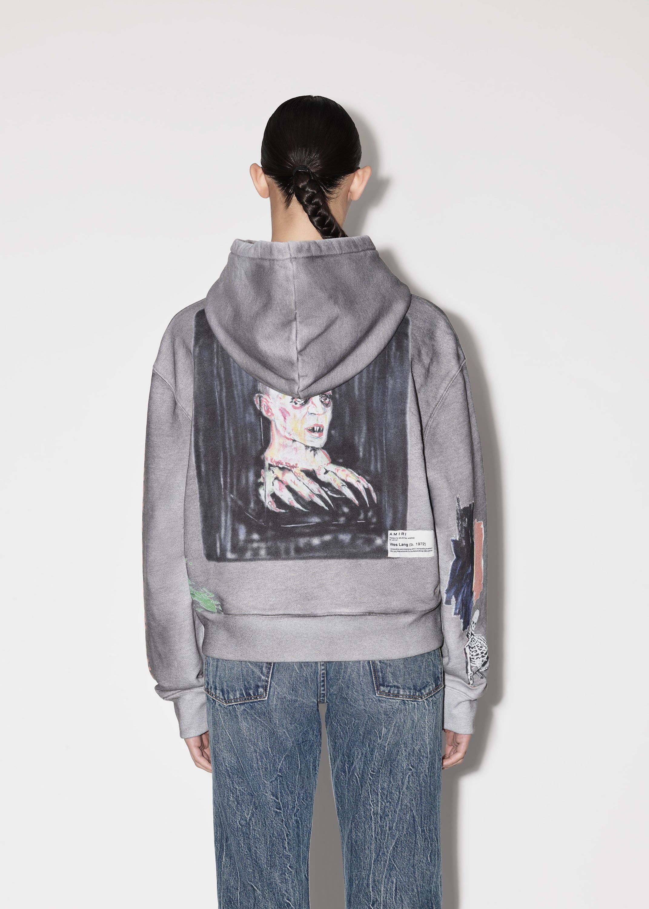 WOMEN - BLOOD 38' HOODIE sold by AMIRI product image thumbnail 5
