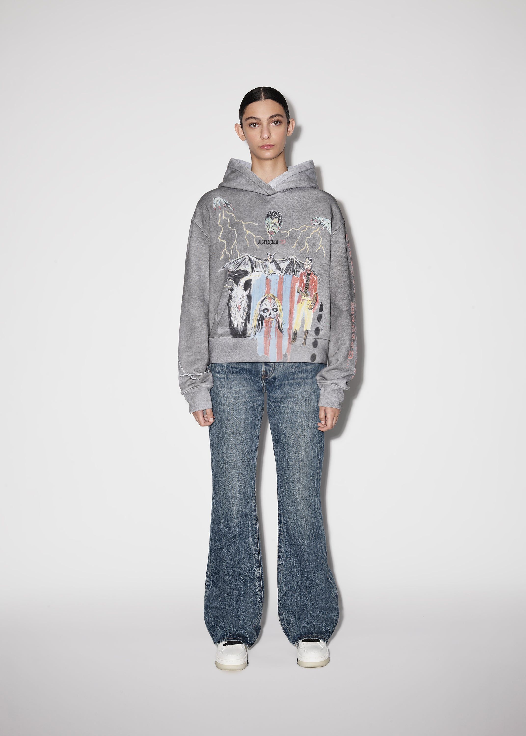 WOMEN - BLOOD 38' HOODIE sold by AMIRI product image thumbnail 2