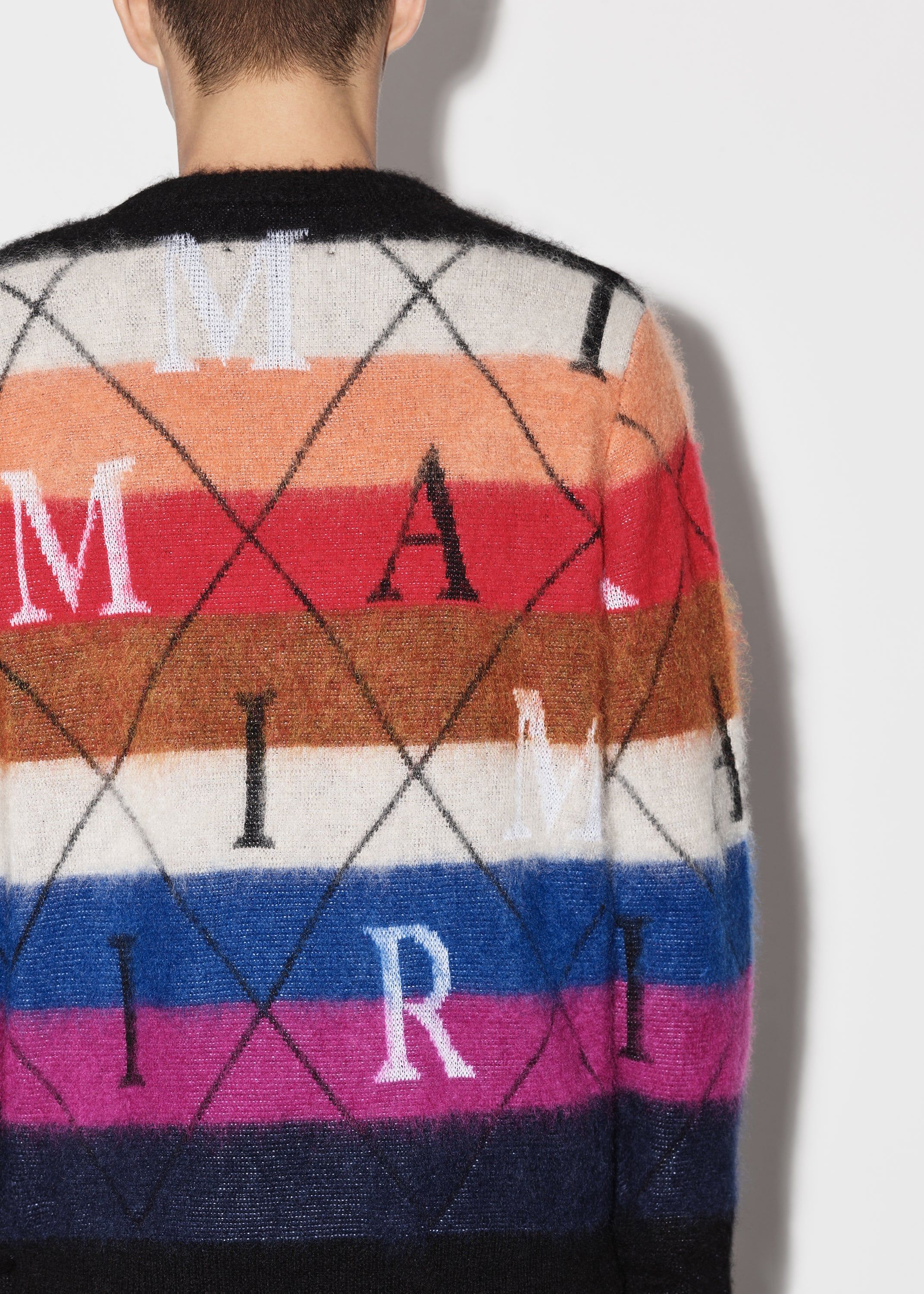 AMIRI ARGYLE STRIPE CREW - MULTI sold by AMIRI product image thumbnail 4