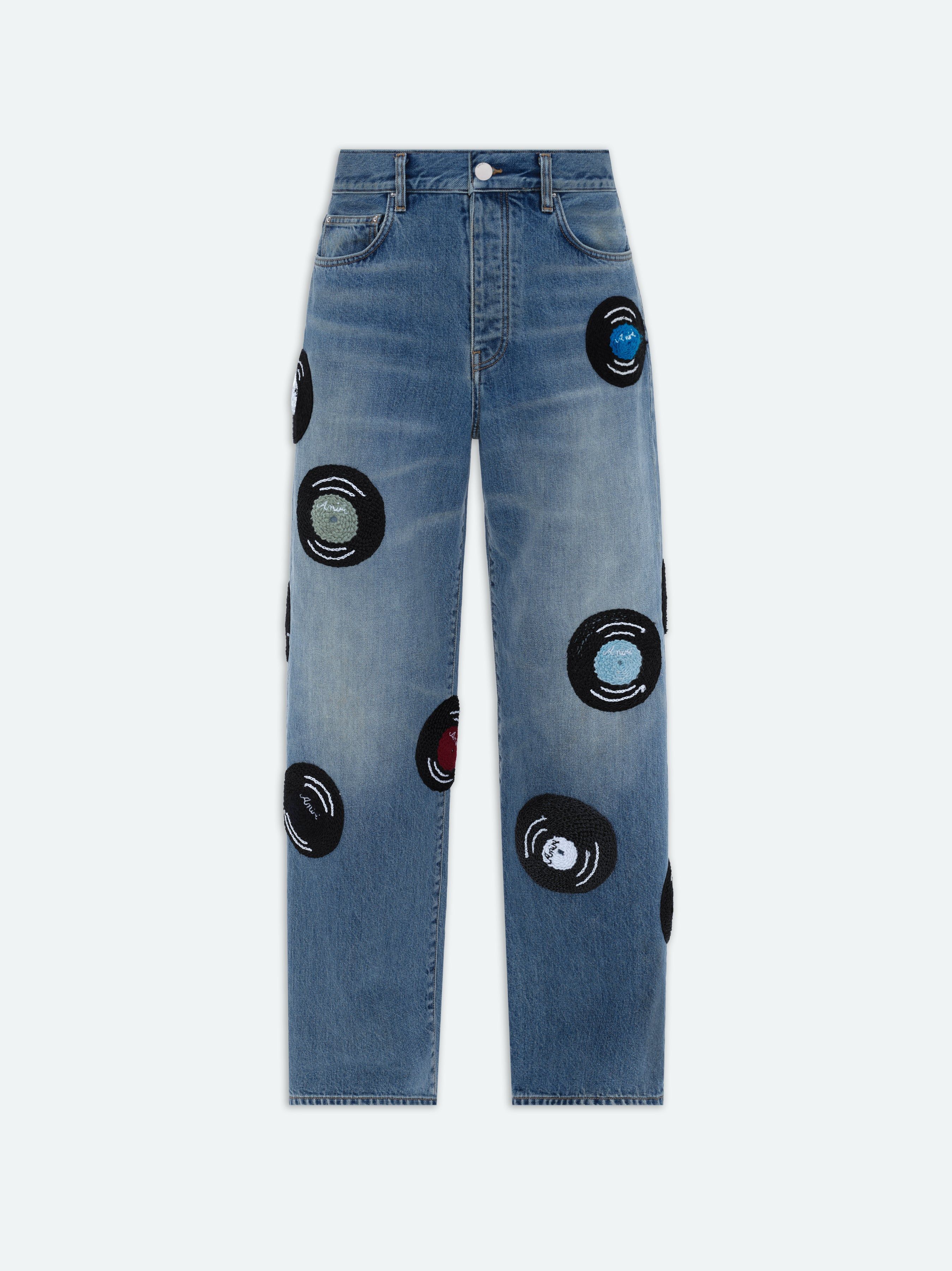 BAGGY RECORD JEAN - CRAFT INDIGO sold by AMIRI