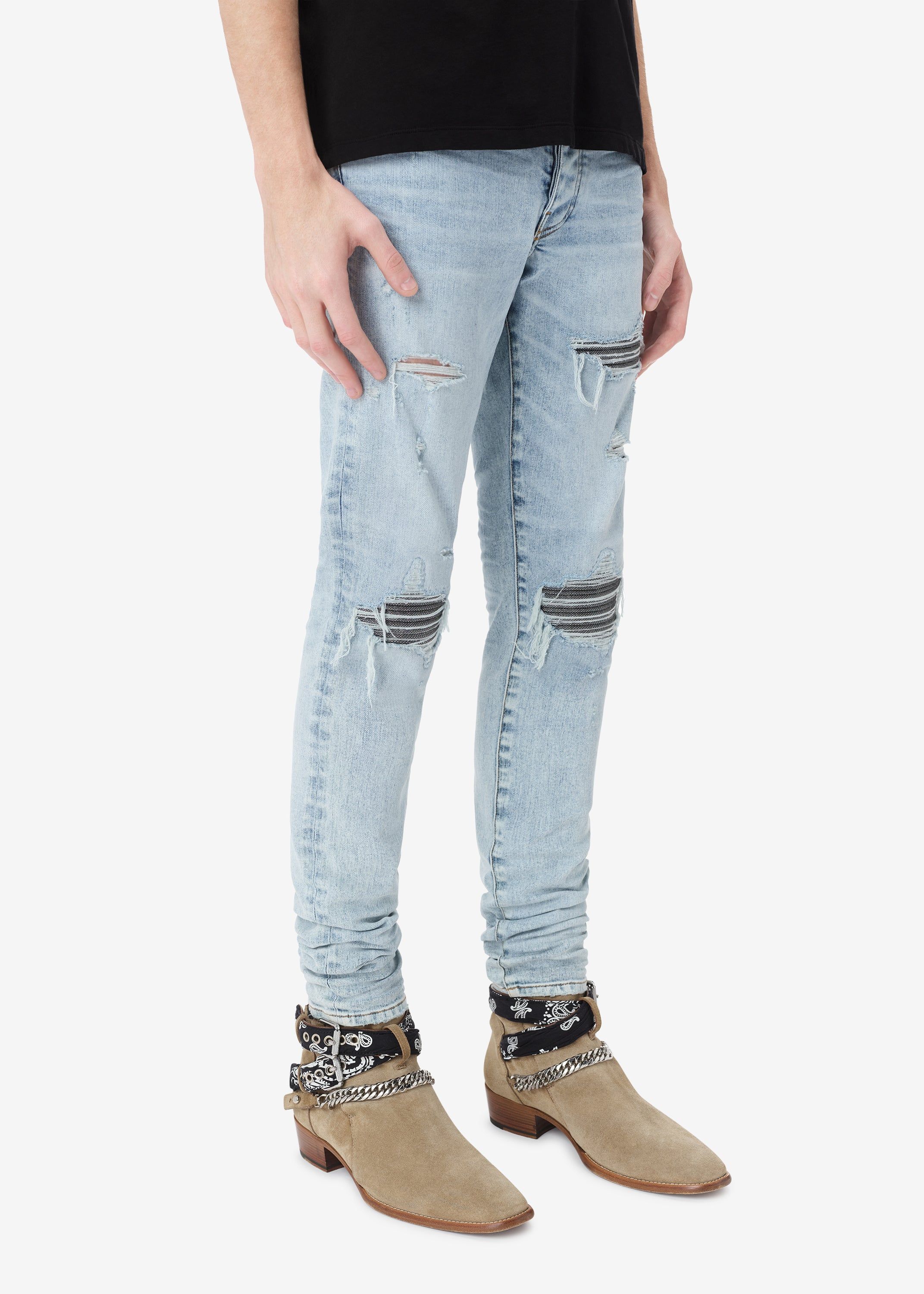MA LOGO SWEATPANT - WHITE / RED sold by AMIRI product image thumbnail 2