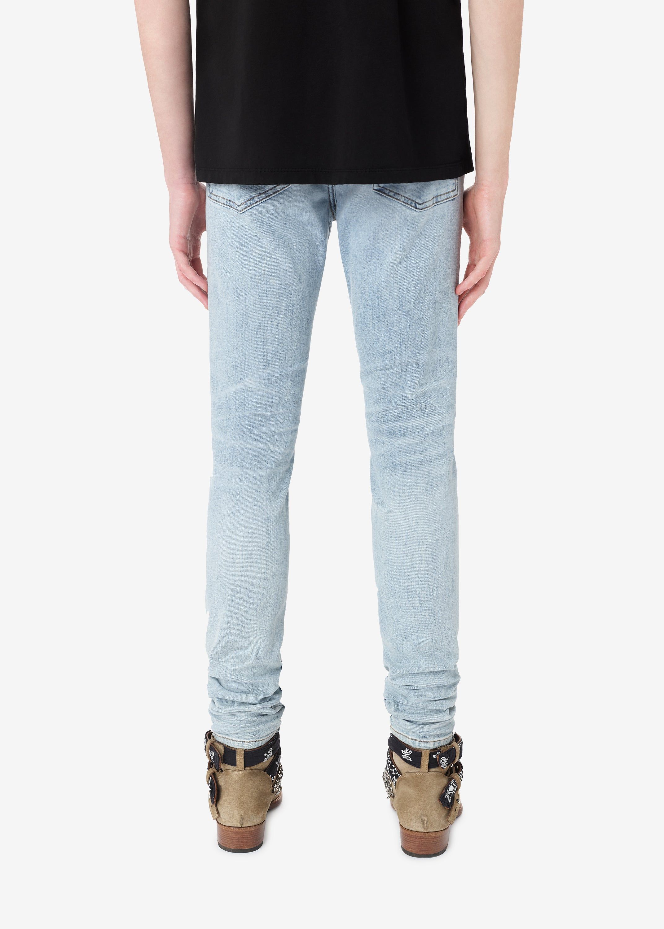 MA LOGO SWEATPANT - WHITE / RED sold by AMIRI product image thumbnail 3