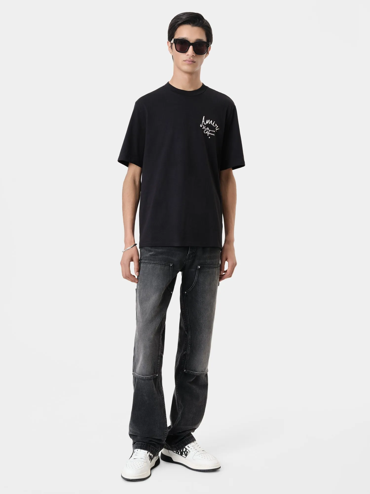 AMIRI HOLLYWOOD TEE - Black sold by AMIRI
