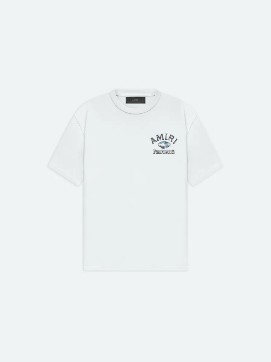 AMIRI GLOBAL RECORDS TEE - WHITE | Parallel